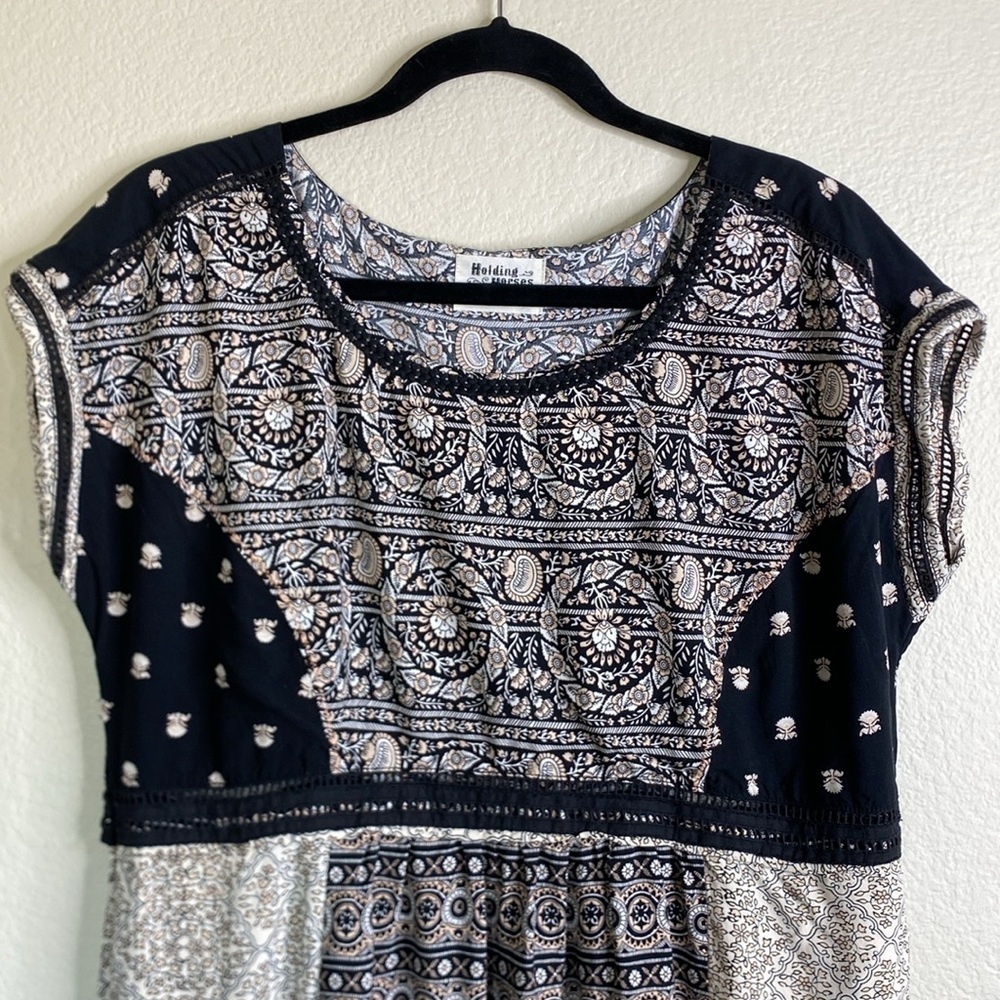 Anthropologie Holding Horses Amara dress women’s medium EUC - Picture 3 of 9